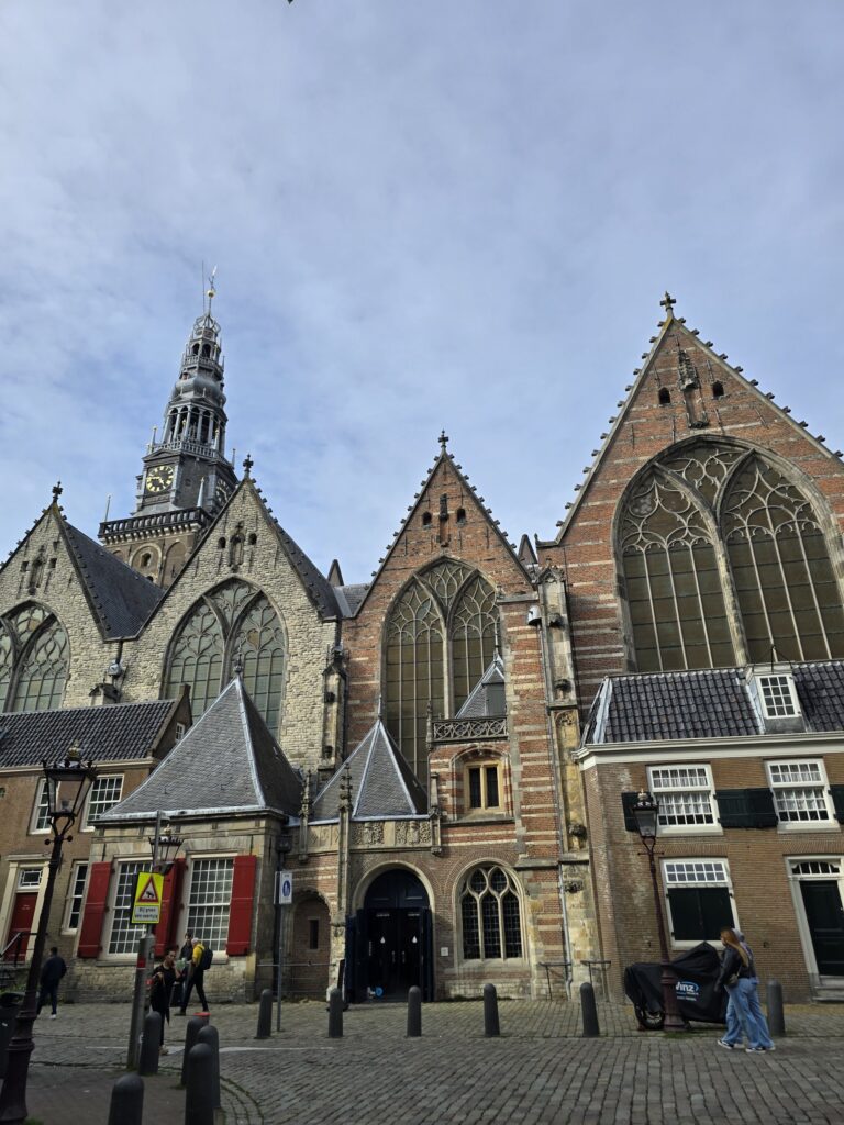 Oude Kerk from the square