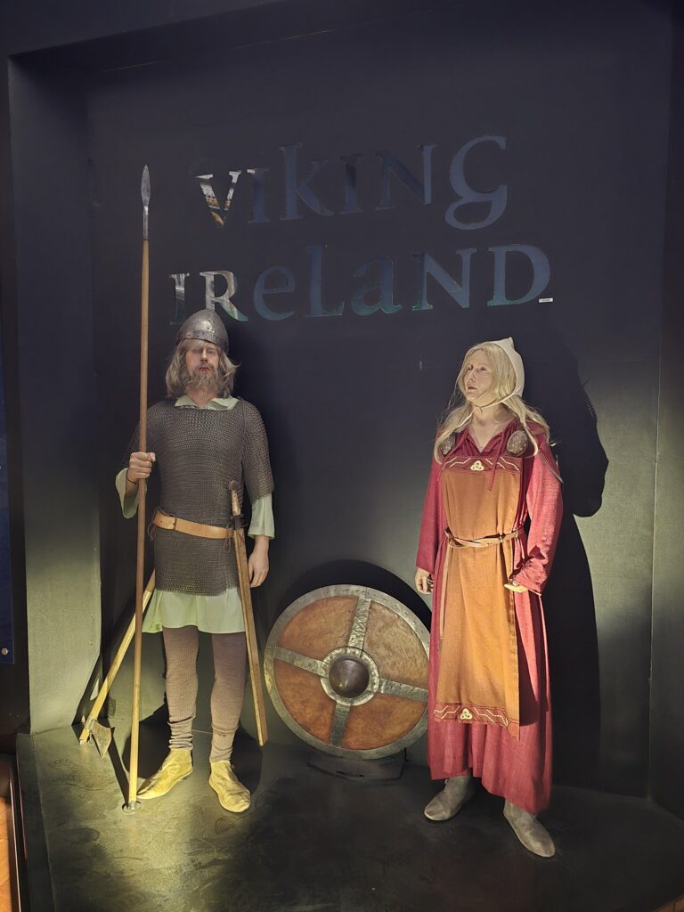 The entrance to the Viking Ireland exhibition