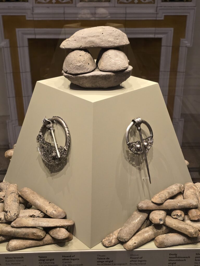 Silver brooches and ingots from Viking Ireland