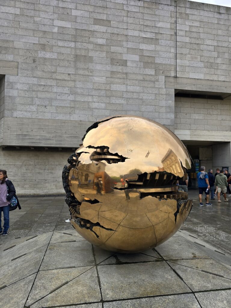 Sphere Within Sphere by Arnaldo Pomodoro