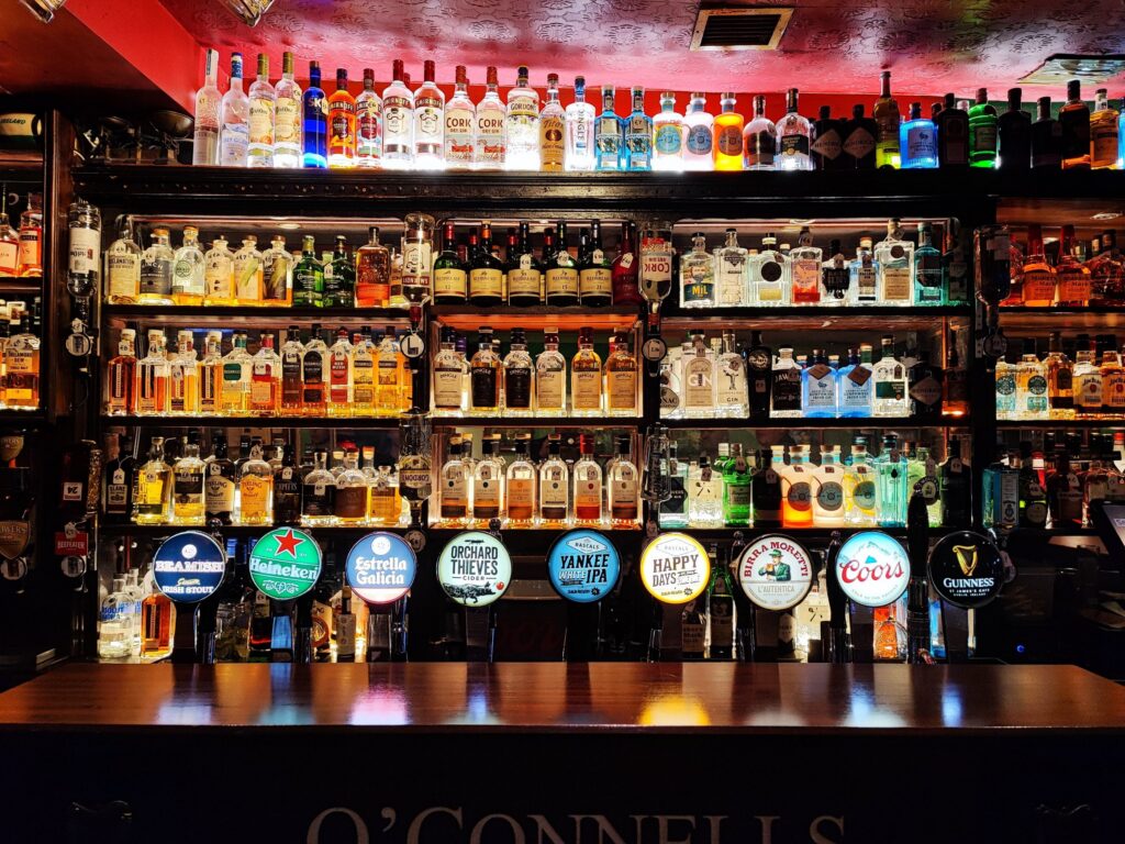 The bar at O'Connell's