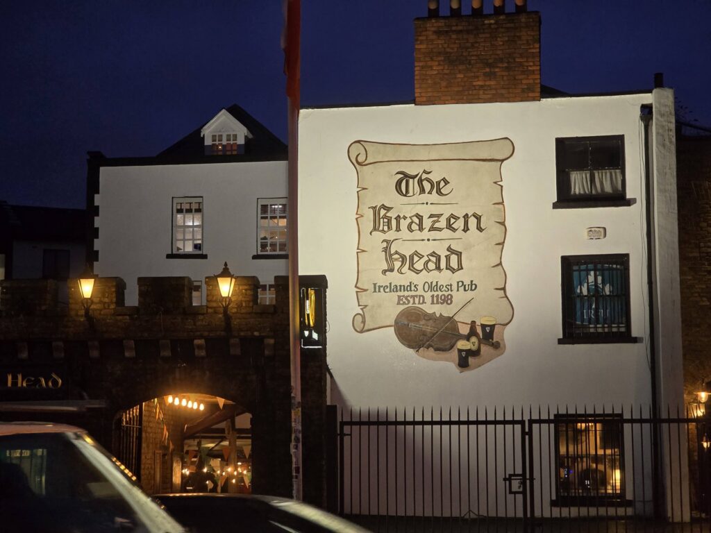 The Brazen Head, Ireland's oldest pub