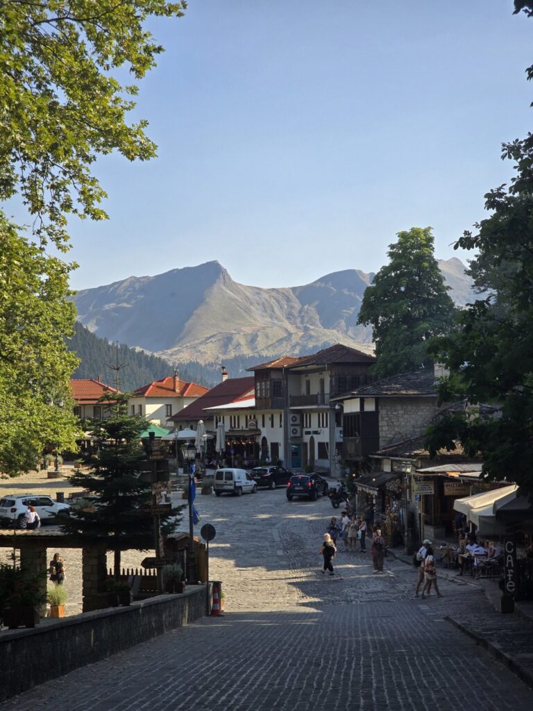 Street in Metsovo, Greece